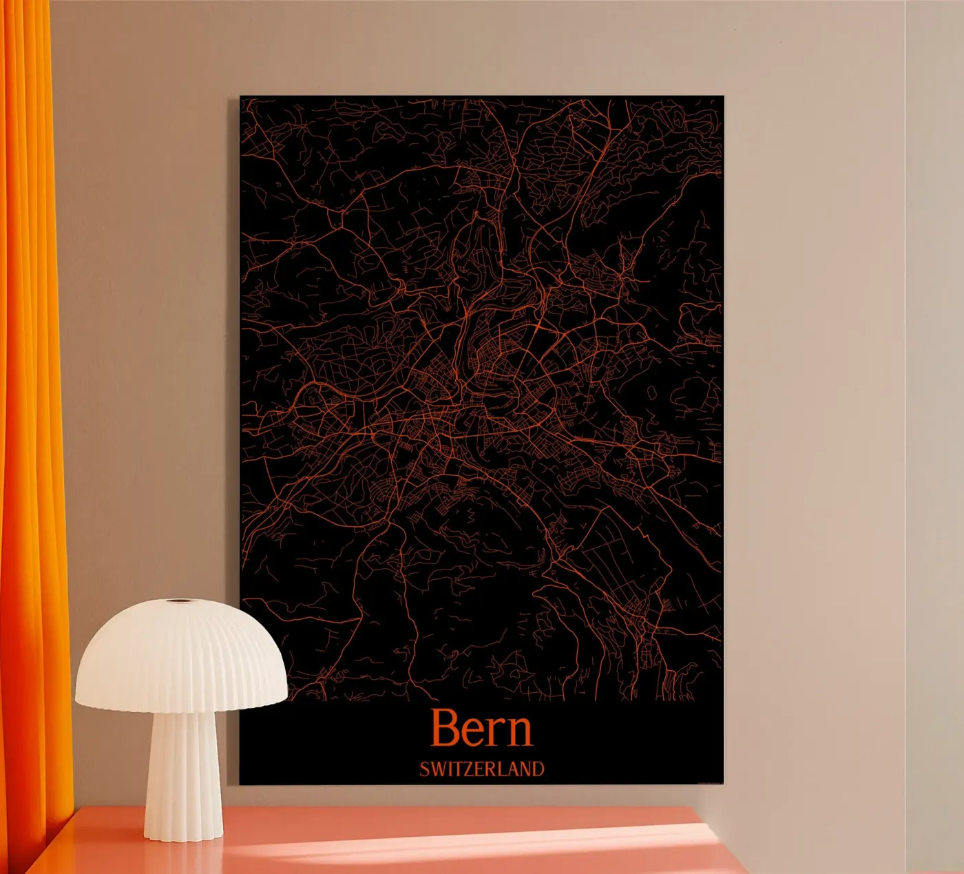 Bern Acryl-Glas von MiMap