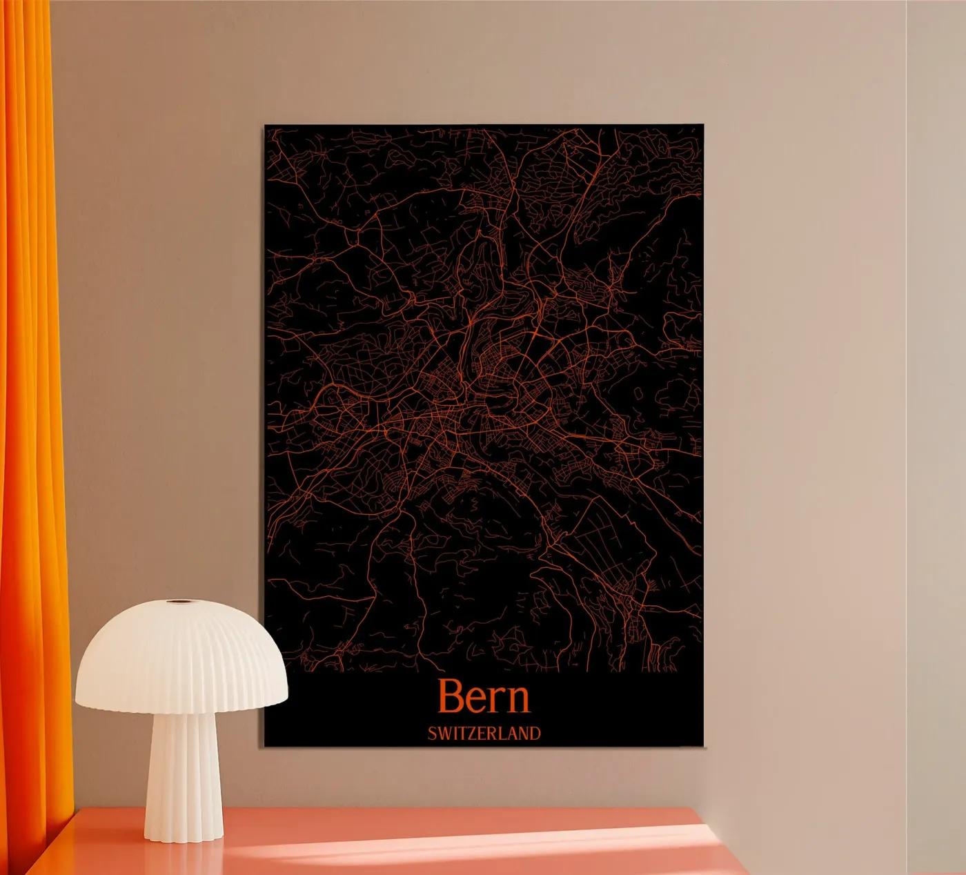 Bern poster by MiMap