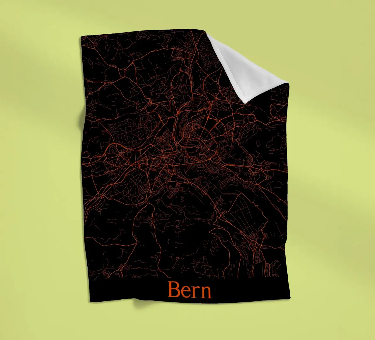Bern Fleecedecke von MiMap