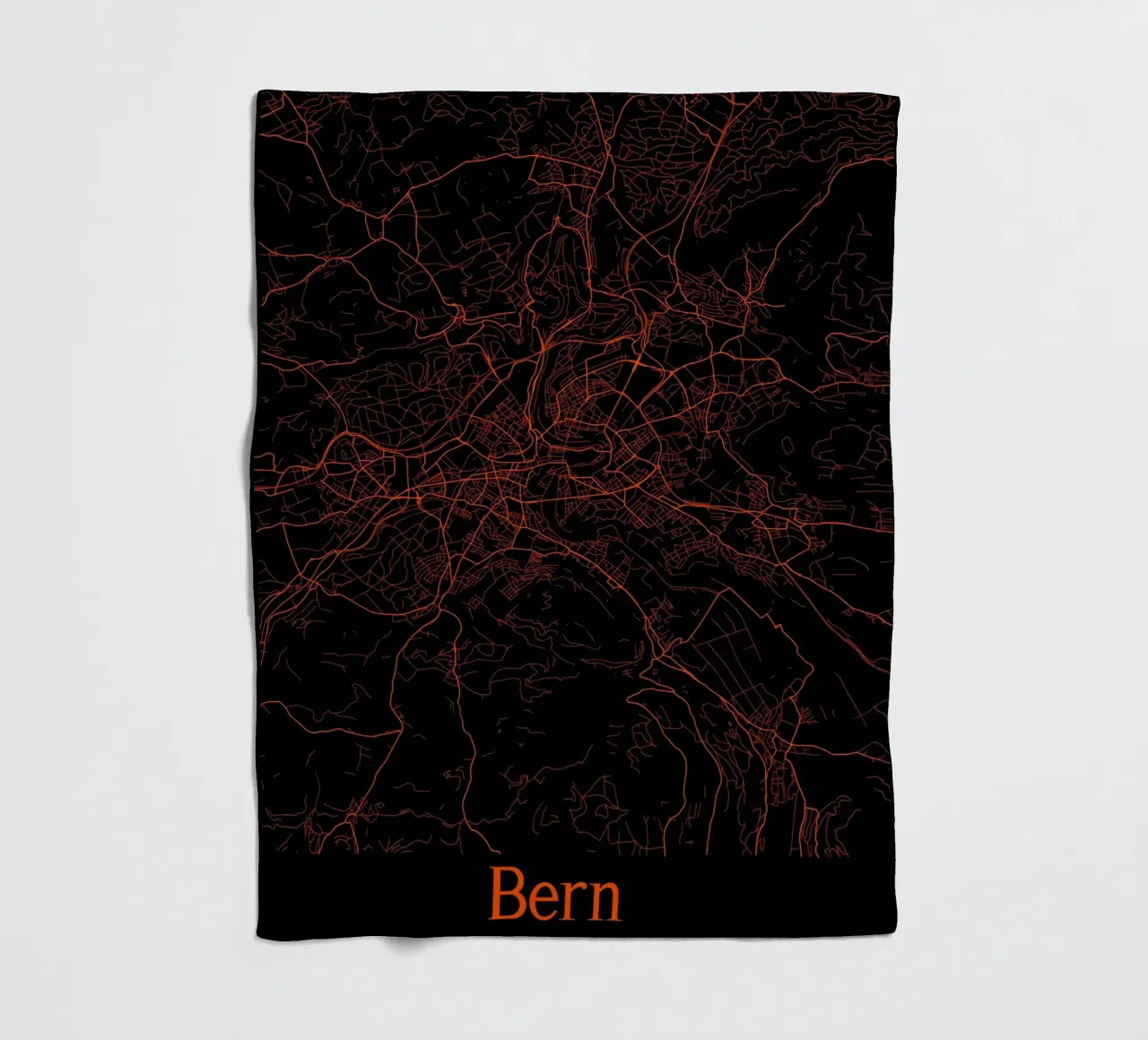 Bern Fleecedecke von MiMap