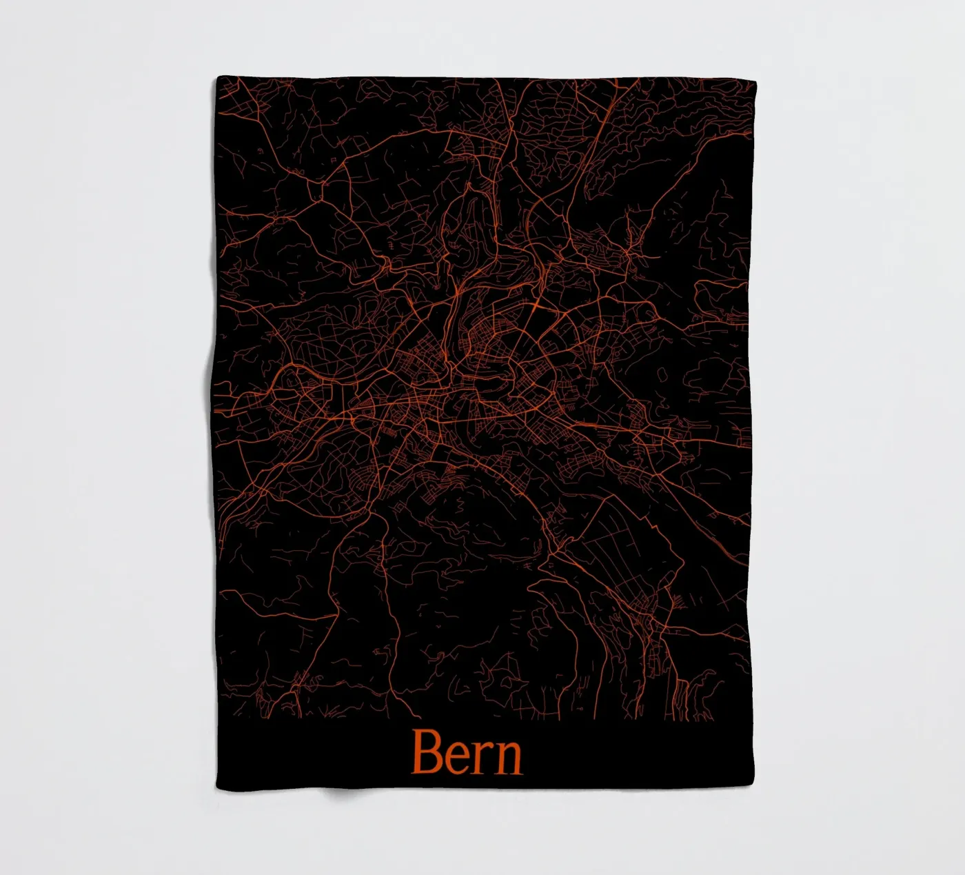 Bern Fleecedecke von MiMap