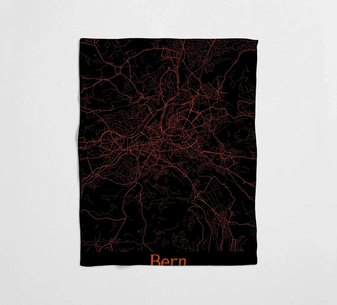 Bern Fleecedecke von MiMap