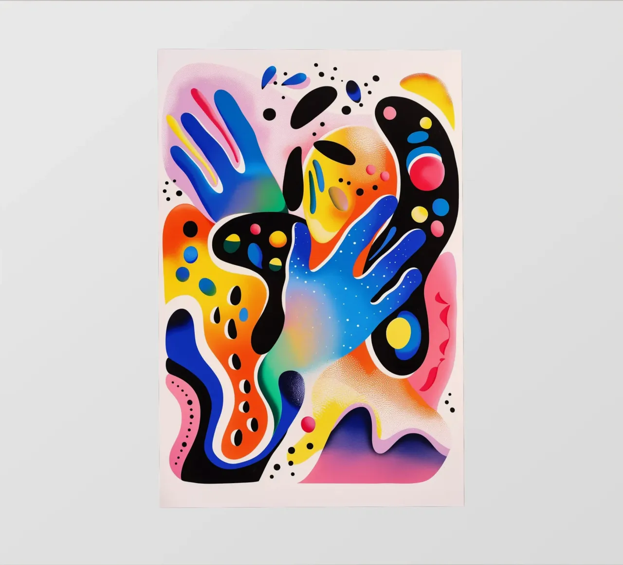 Cosmic Hands telo in pvc da LeDieg