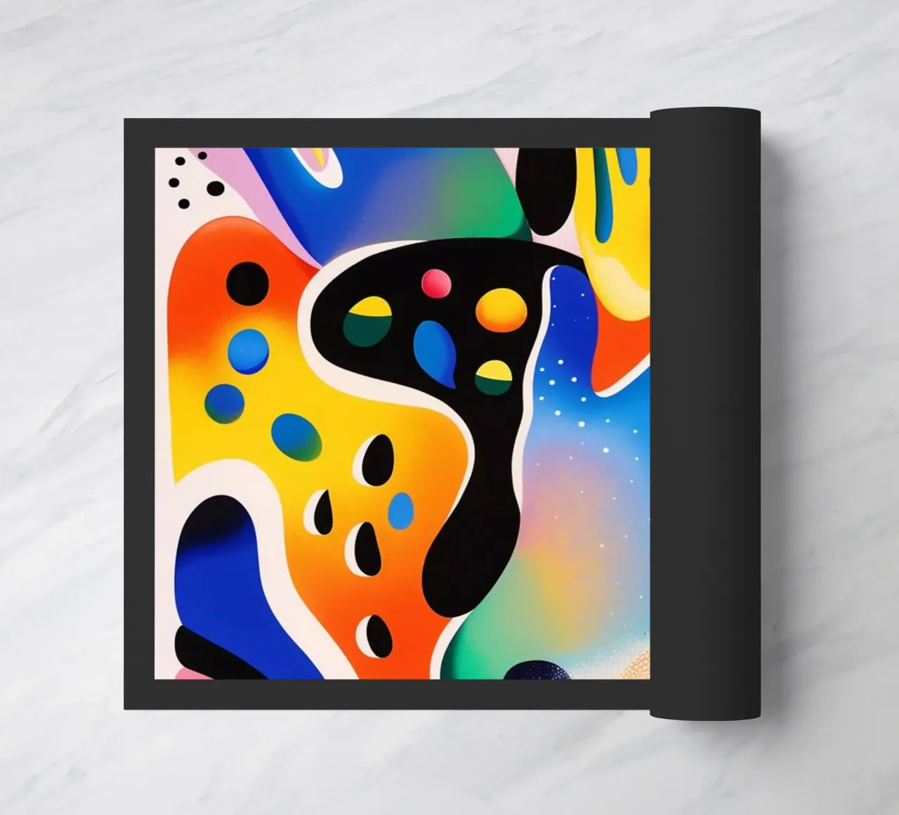 Cosmic Hands doormat by LeDieg