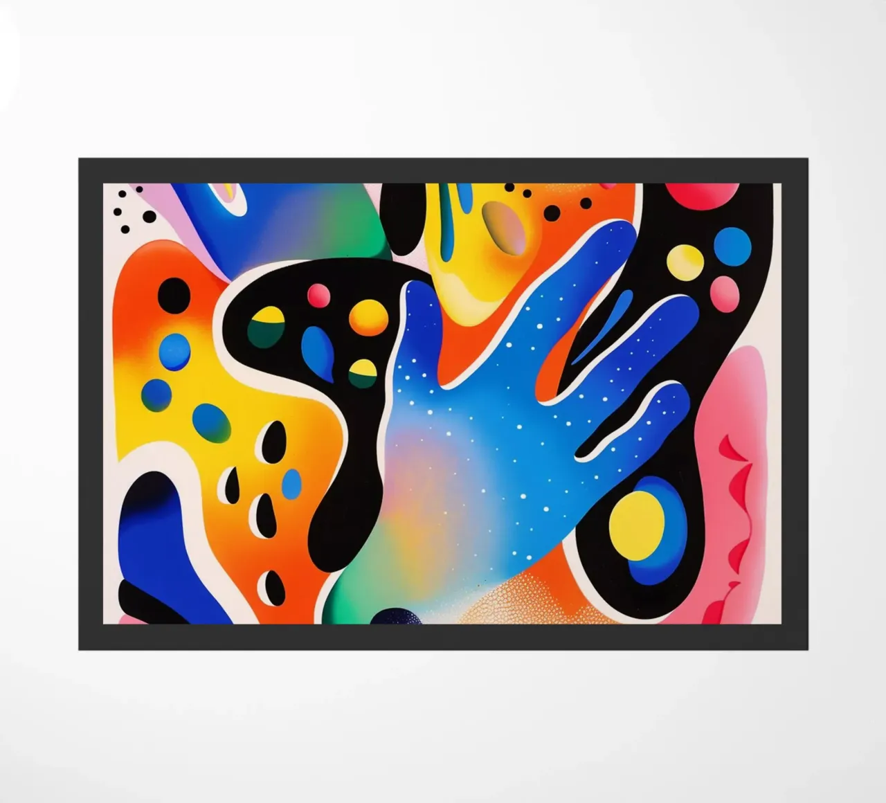 Cosmic Hands doormat by LeDieg