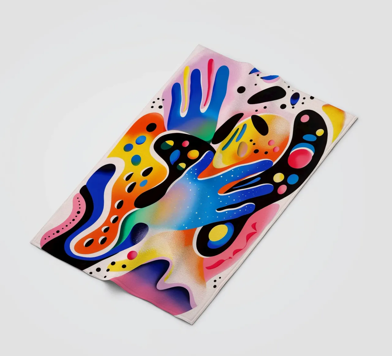 Cosmic Hands coperta in pile da LeDieg