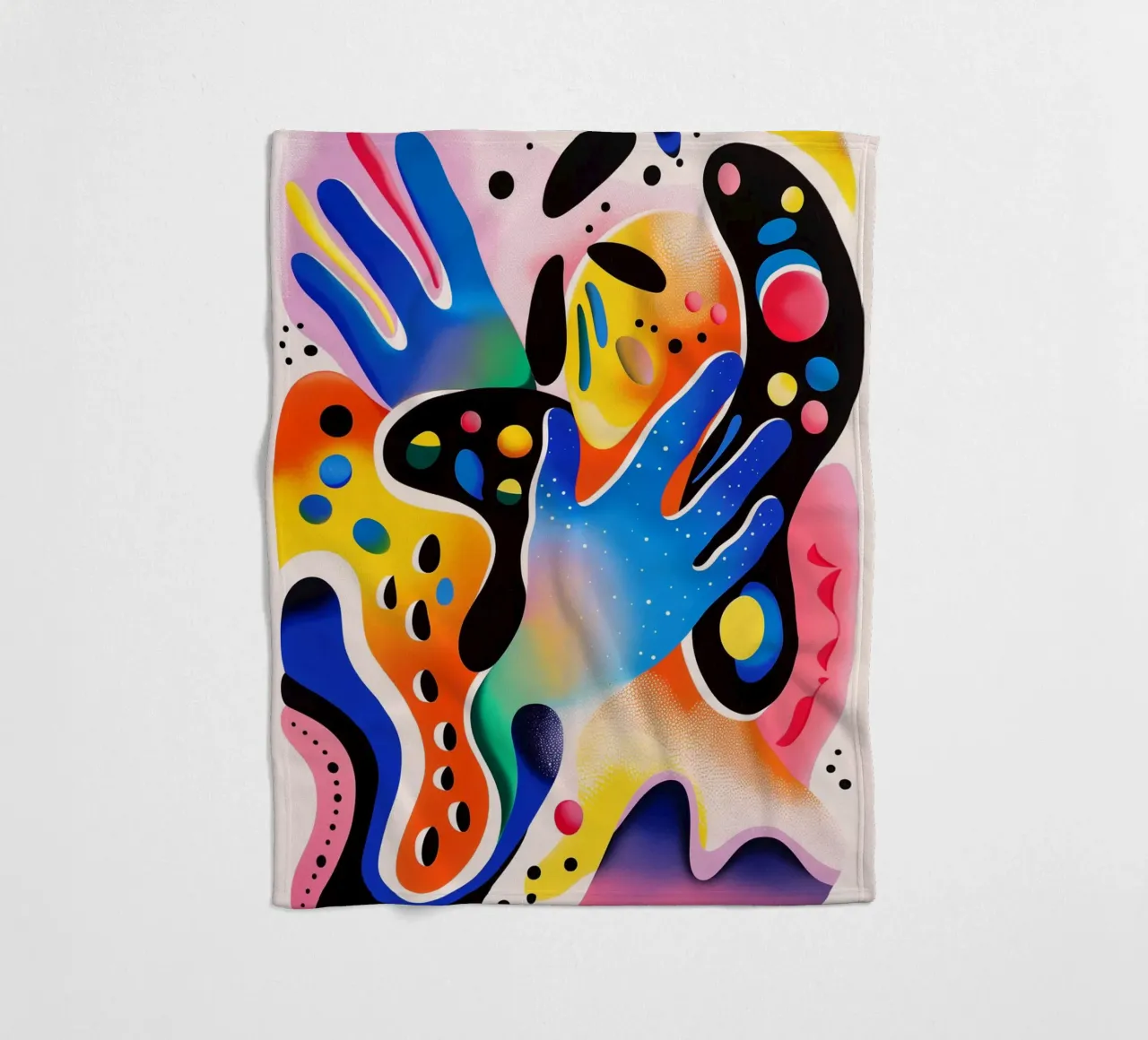 Cosmic Hands coperta in pile da LeDieg