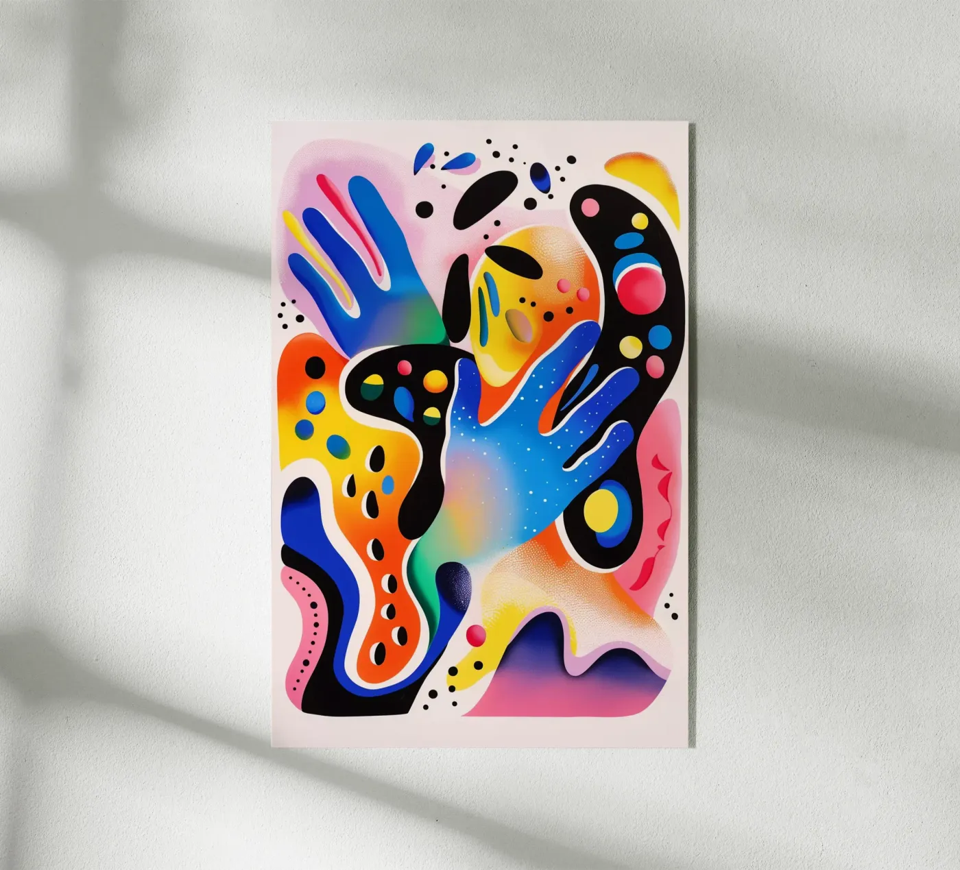 Cosmic Hands plexiglas de LeDieg