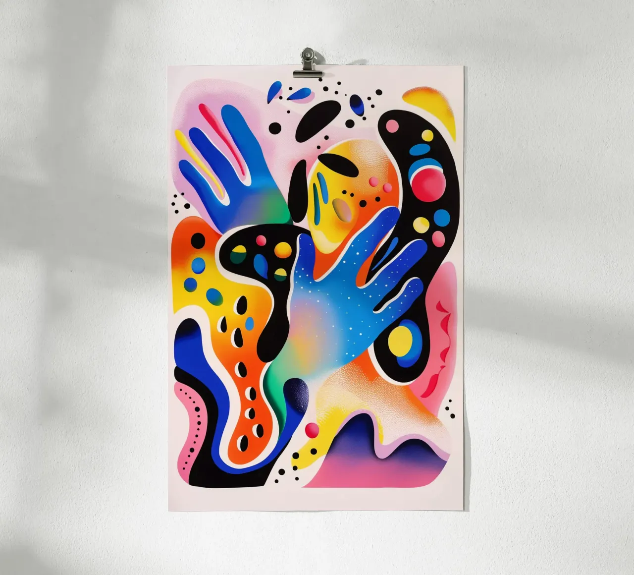 Cosmic Hands carta hahnemühle da LeDieg