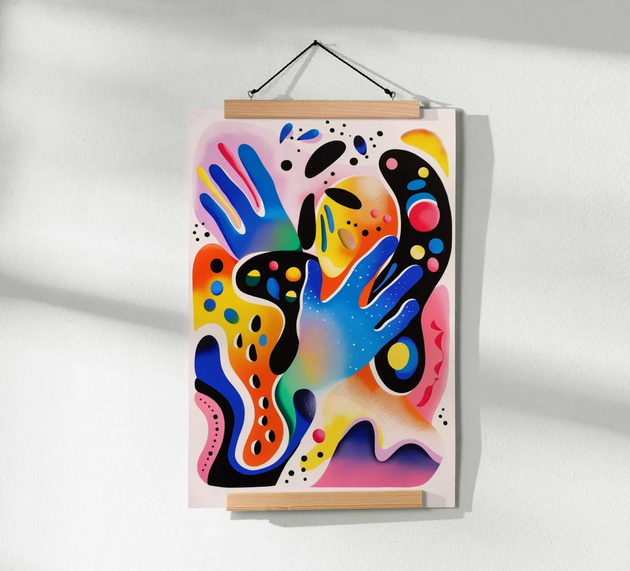Cosmic Hands carta hahnemühle da LeDieg