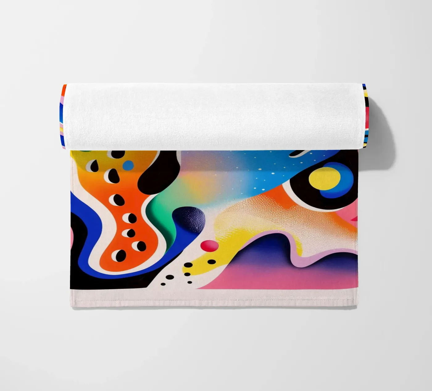 Cosmic Hands beach towel by LeDieg