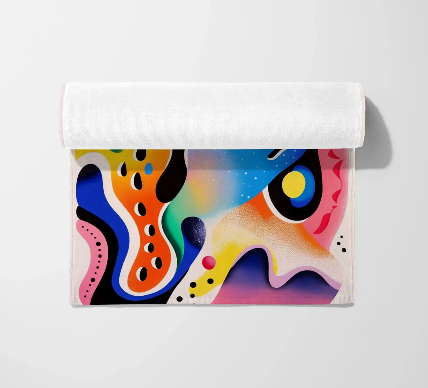 Cosmic Hands beach towel by LeDieg