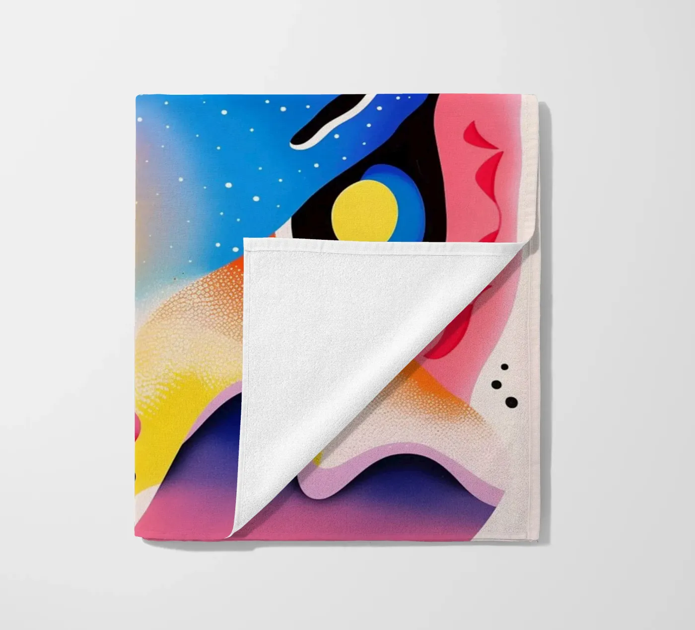 Cosmic Hands beach towel by LeDieg