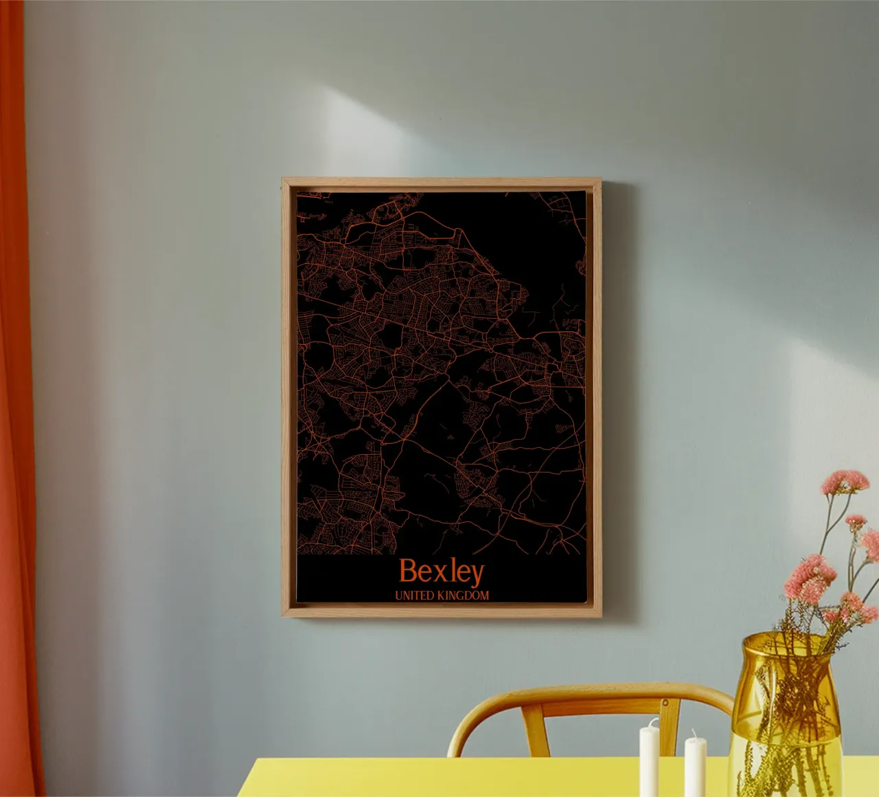 Bexley tela con Cornice a cassetta da MiMap