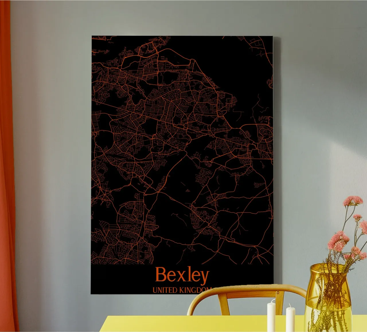 Bexley tela con Cornice a cassetta da MiMap