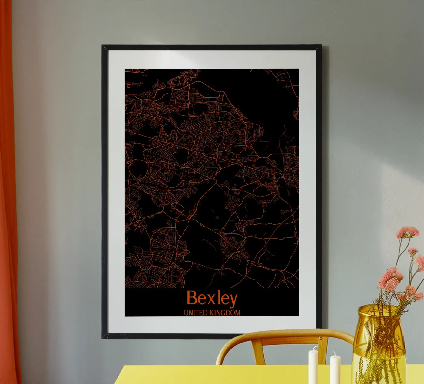 Bexley poster van MiMap