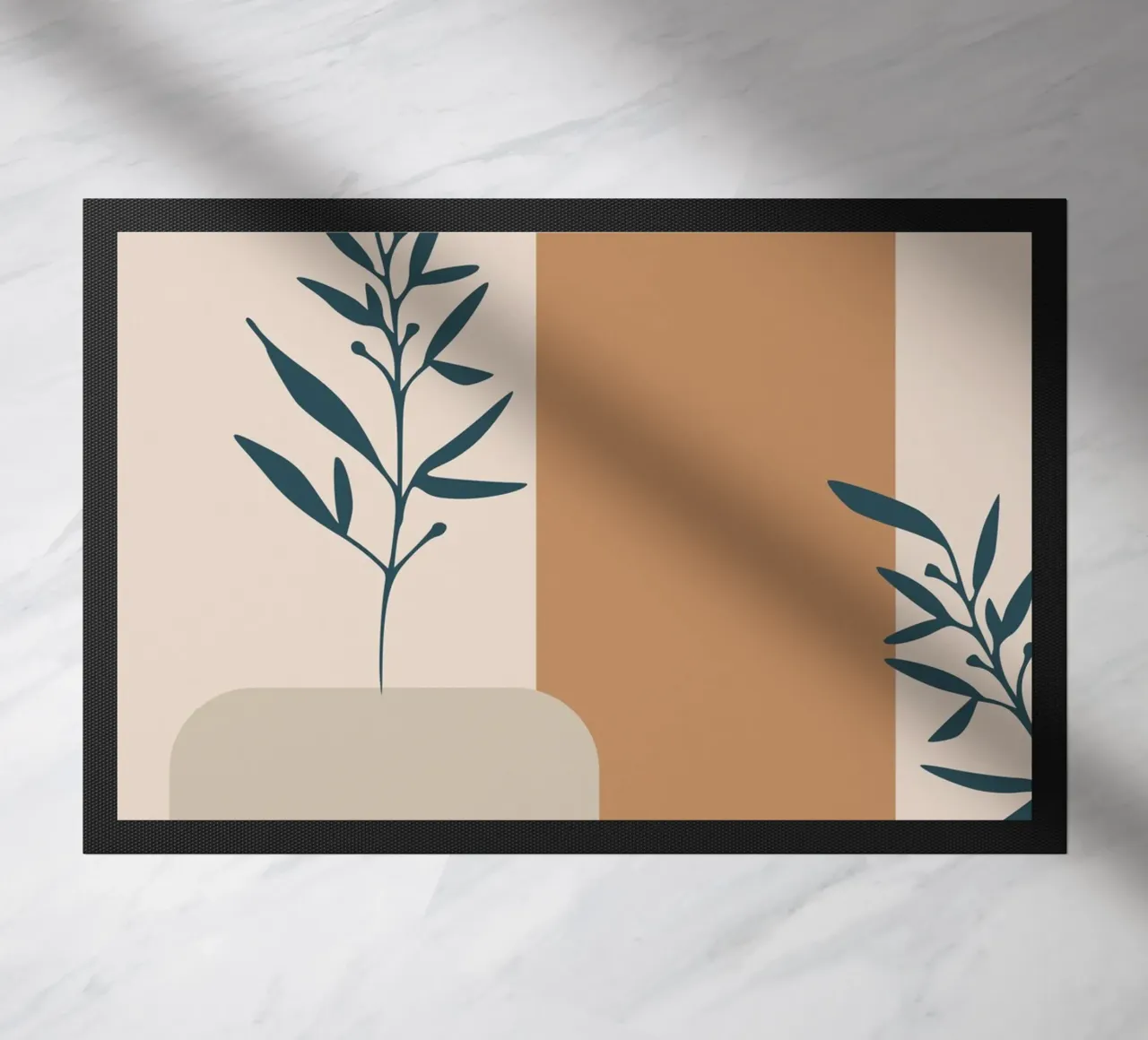 branch with boho leaves zerbino da vintageshop