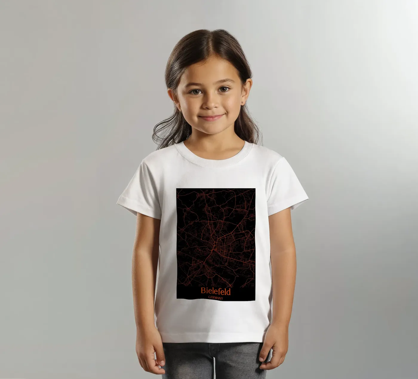 Bielefeld t-shirt bambini da MiMap