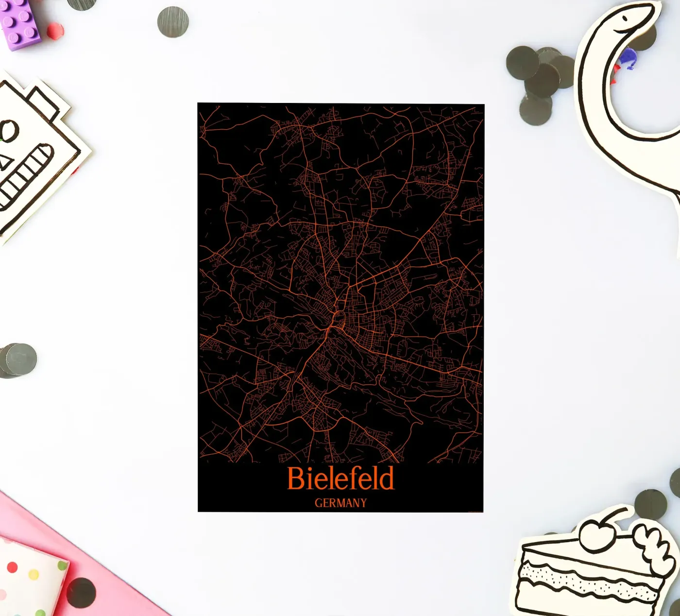 Bielefeld sticker by MiMap