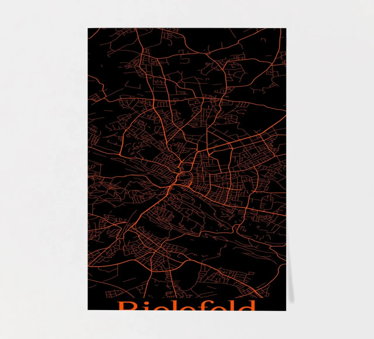 Bielefeld sticker sheet by MiMap