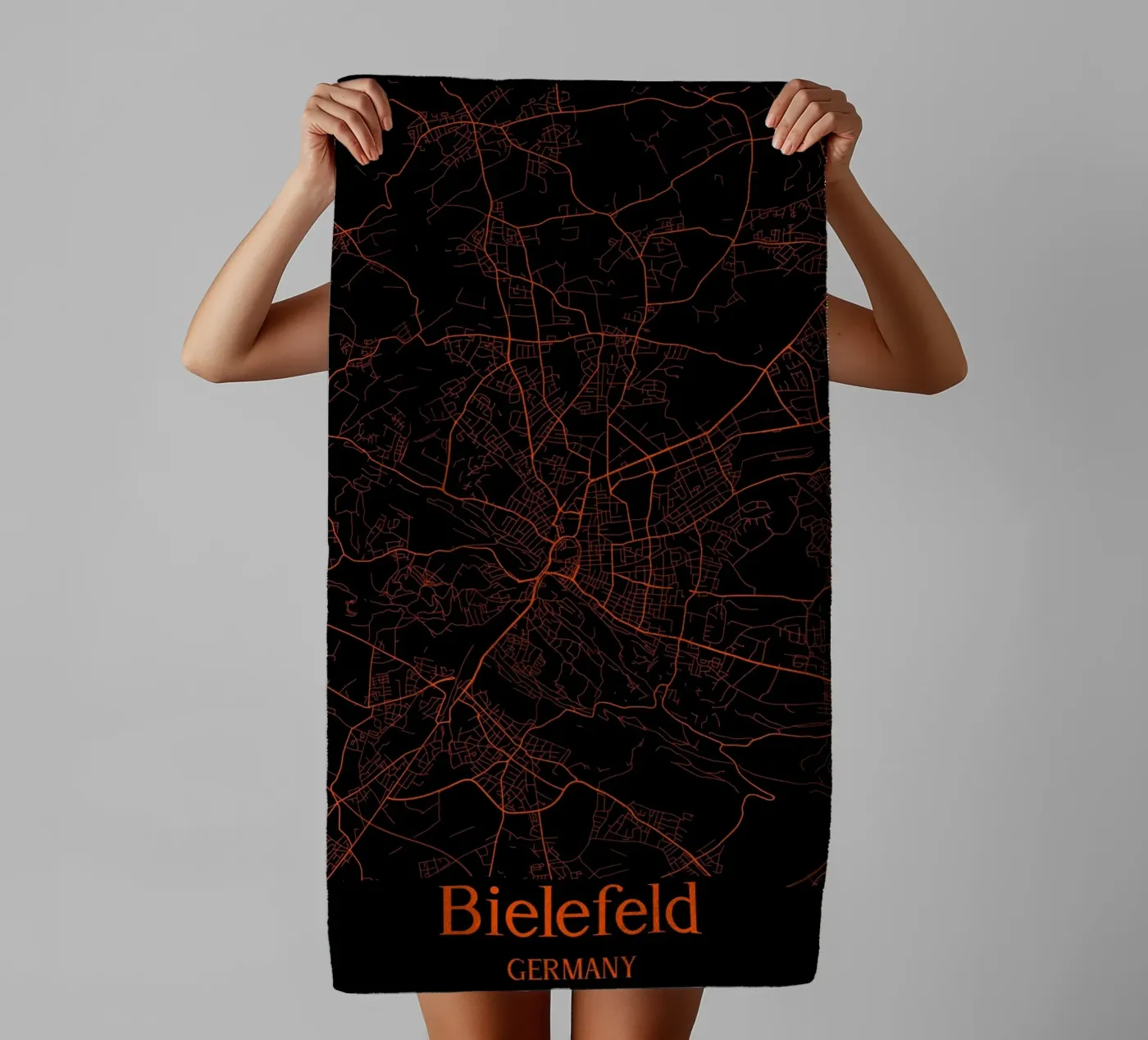 Bielefeld towel by MiMap