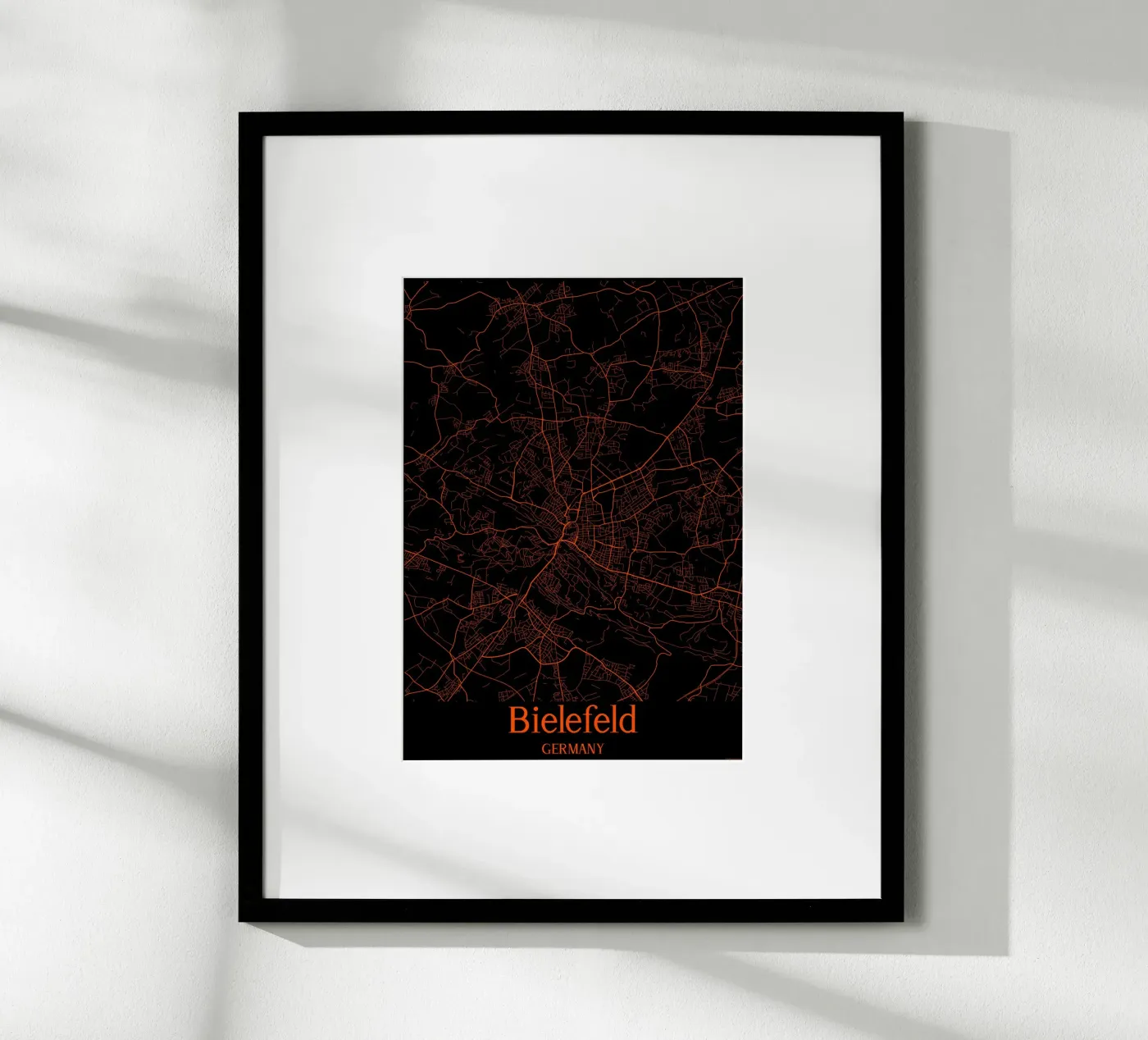 Bielefeld Poster von MiMap