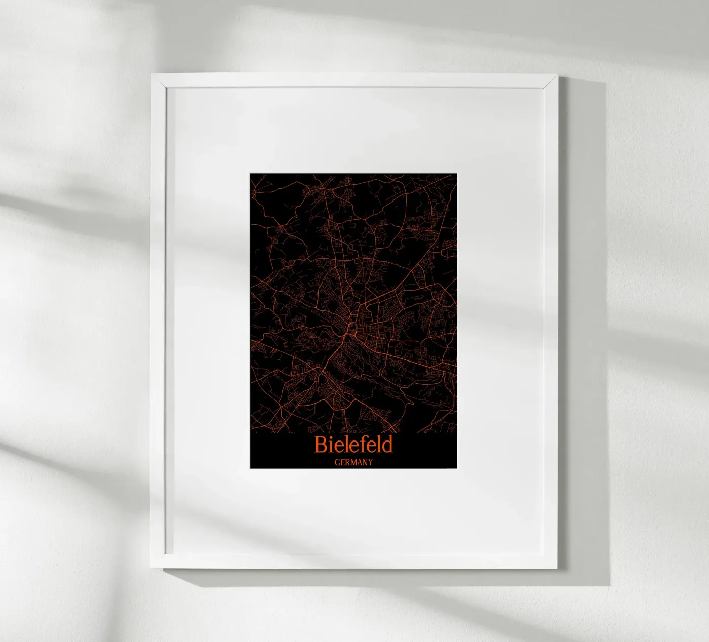 Bielefeld Poster von MiMap