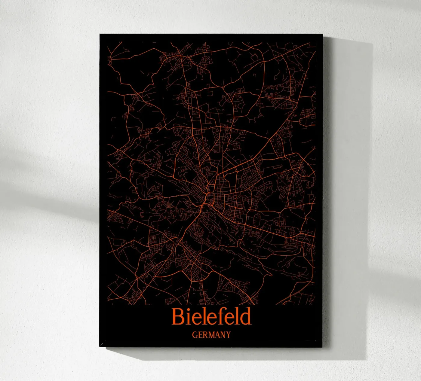 Bielefeld Poster von MiMap