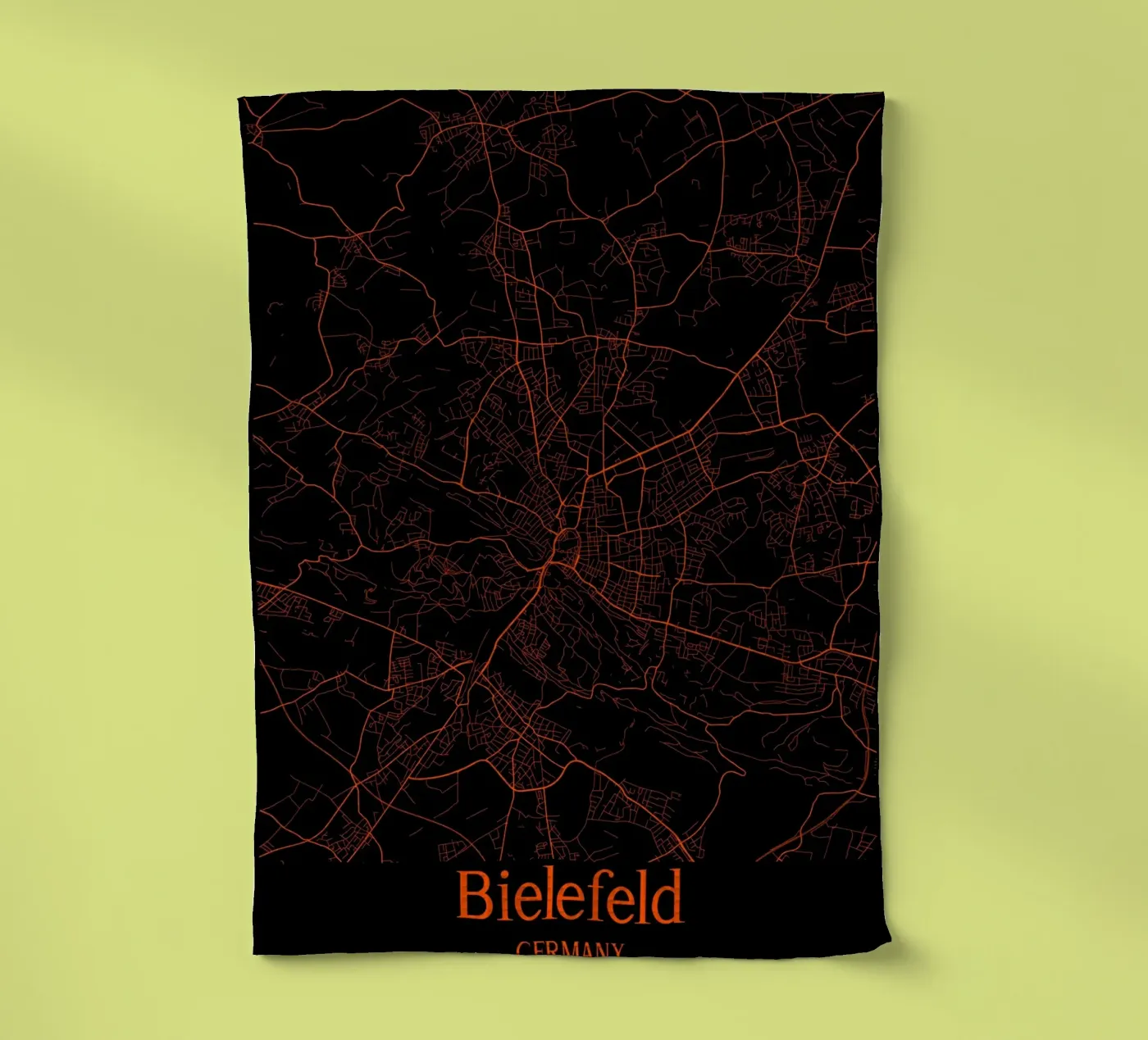 Bielefeld Geschirrtuch von MiMap