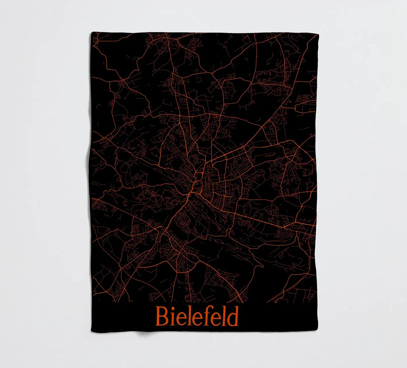 Bielefeld Fleecedecke von MiMap