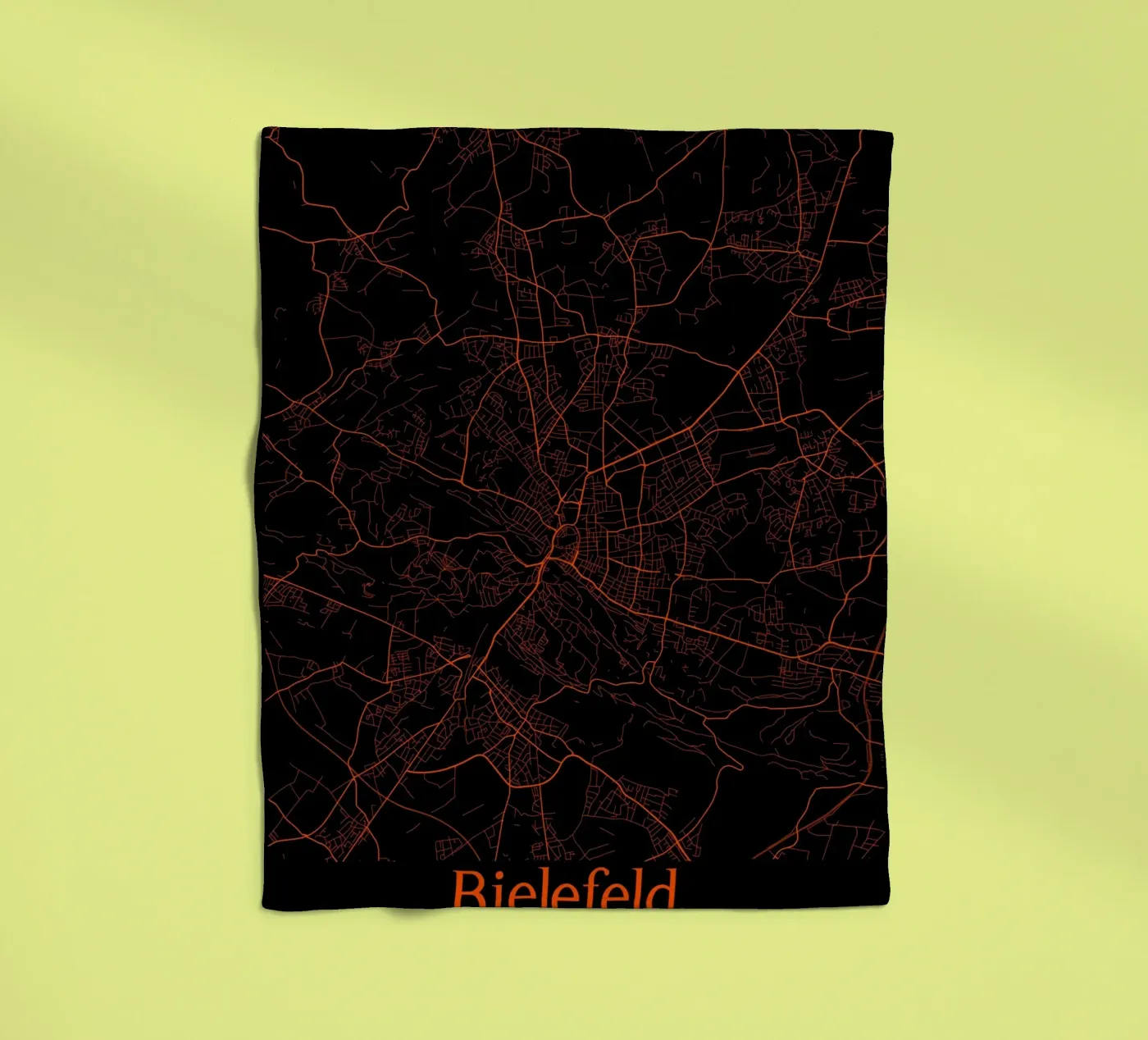 Bielefeld Fleecedecke von MiMap