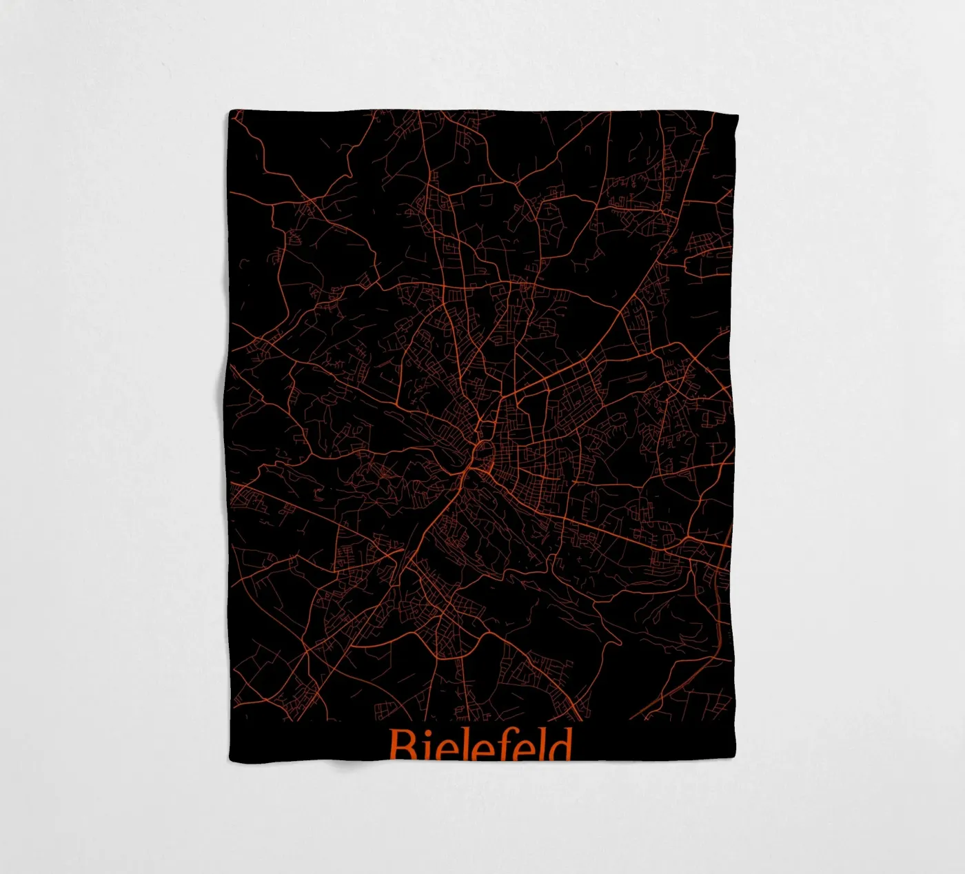 Bielefeld Fleecedecke von MiMap