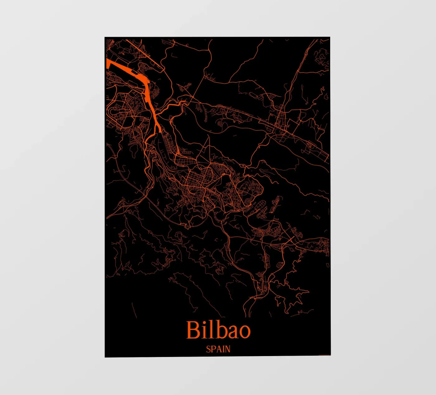 Bilbao fotobehang van MiMap