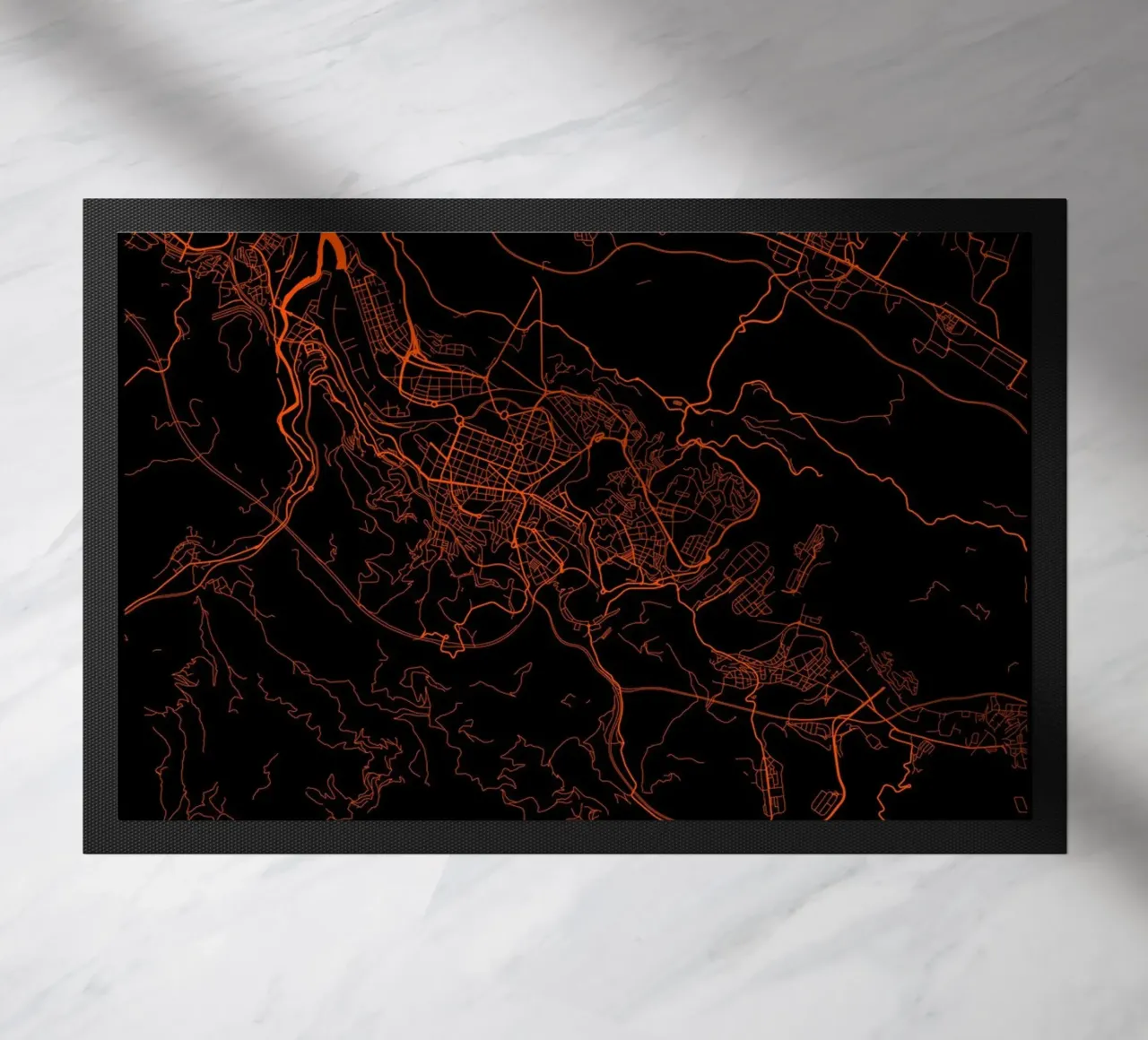 Bilbao doormat by MiMap