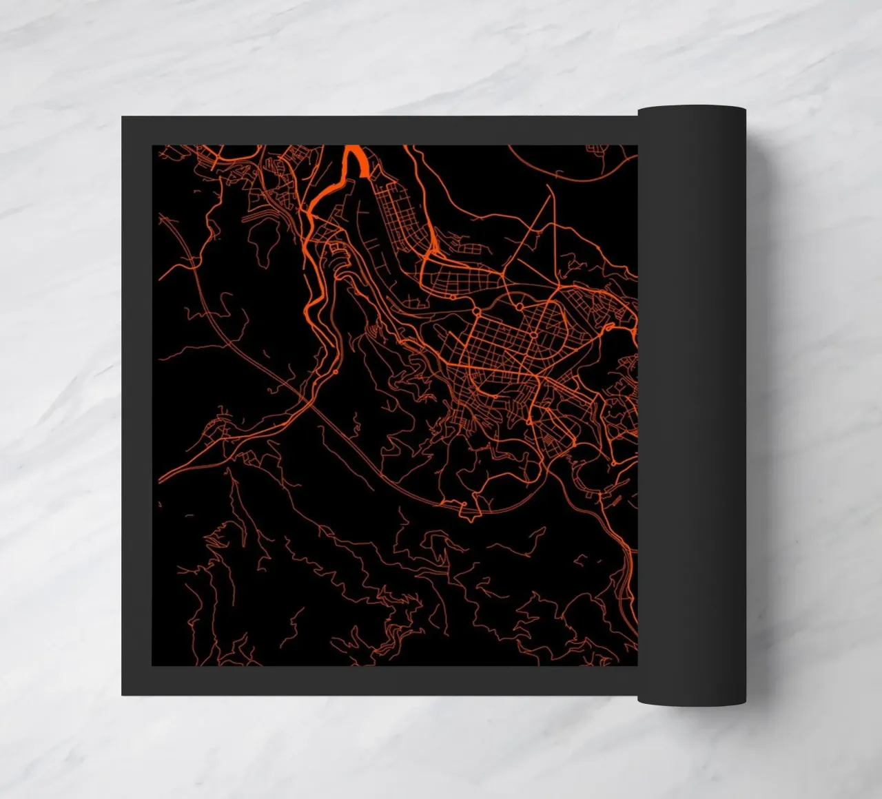 Bilbao doormat by MiMap