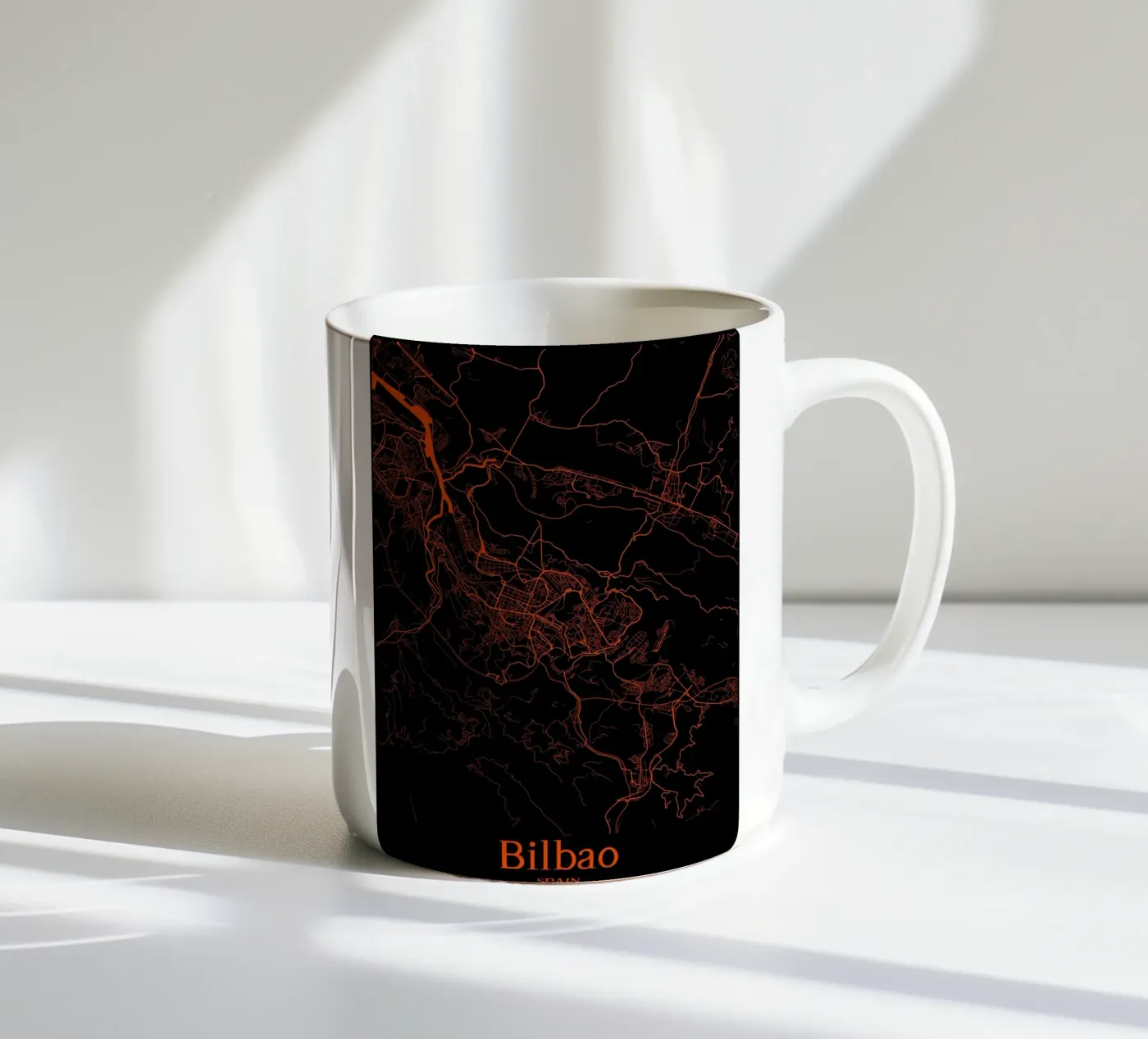 Bilbao ceramic mug by MiMap