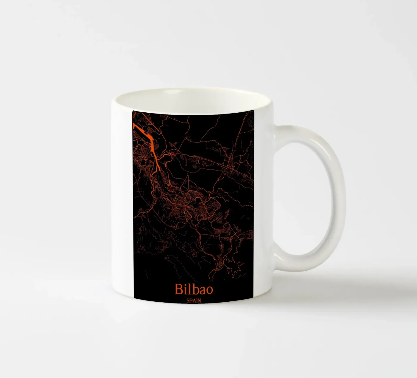 Bilbao ceramic mug by MiMap