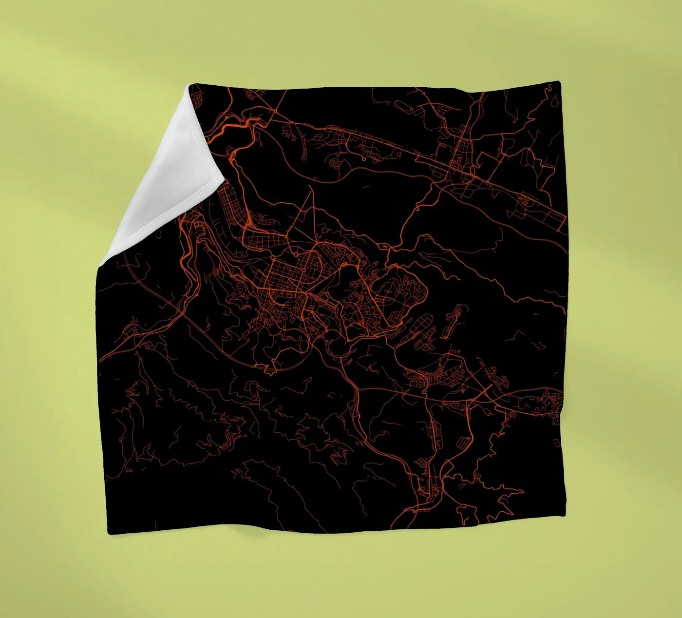 Bilbao Fleecedecke von MiMap