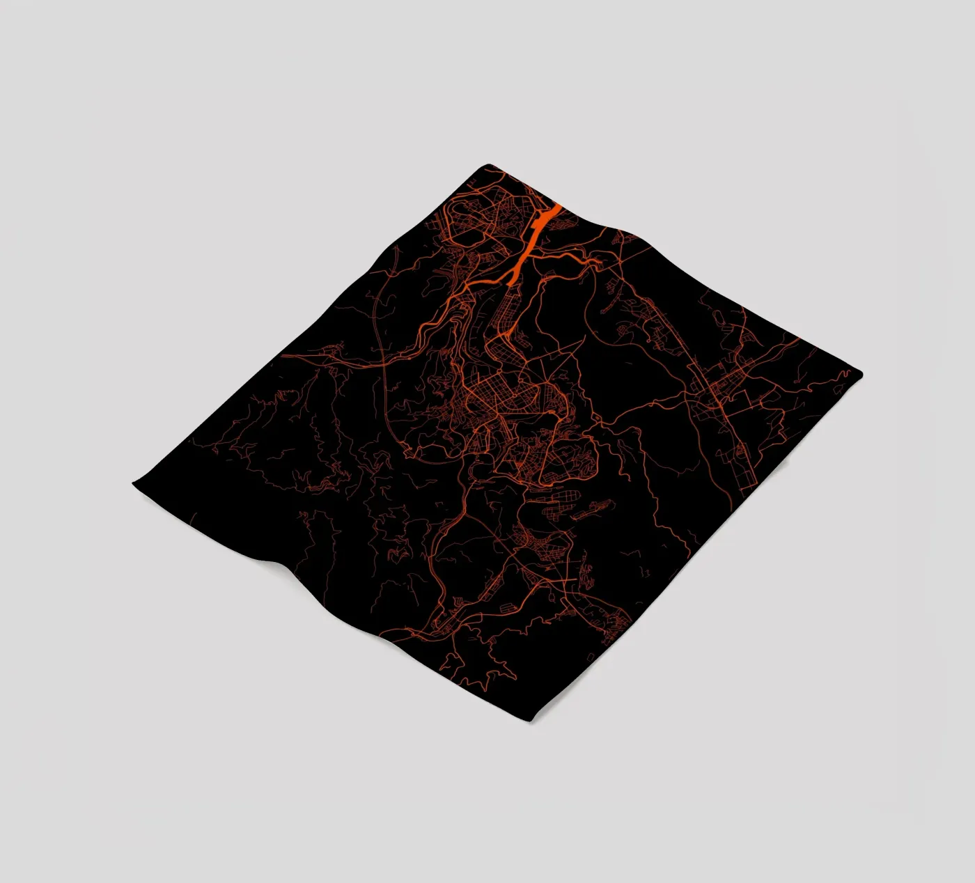 Bilbao Fleecedecke von MiMap