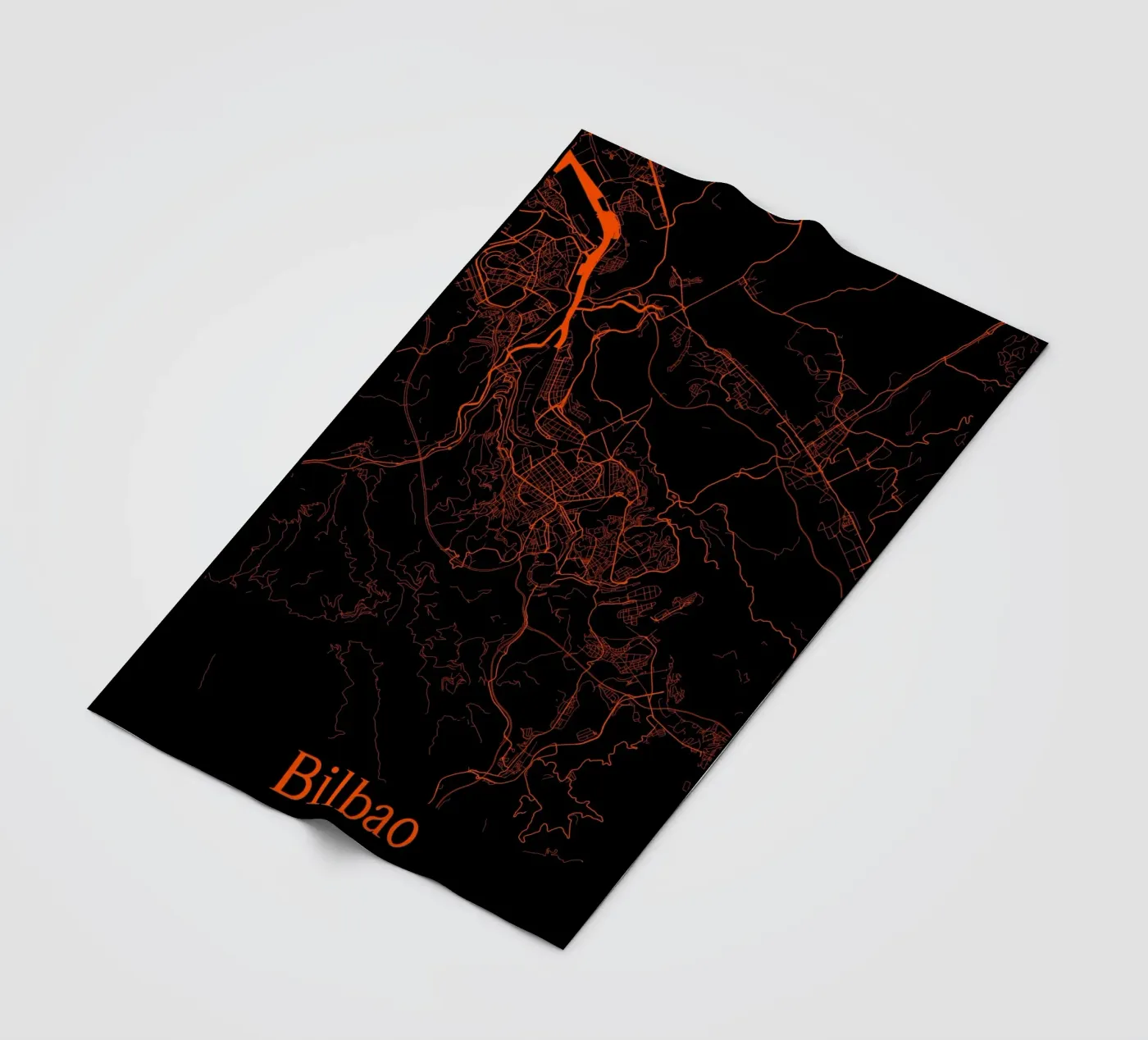 Bilbao Fleecedecke von MiMap
