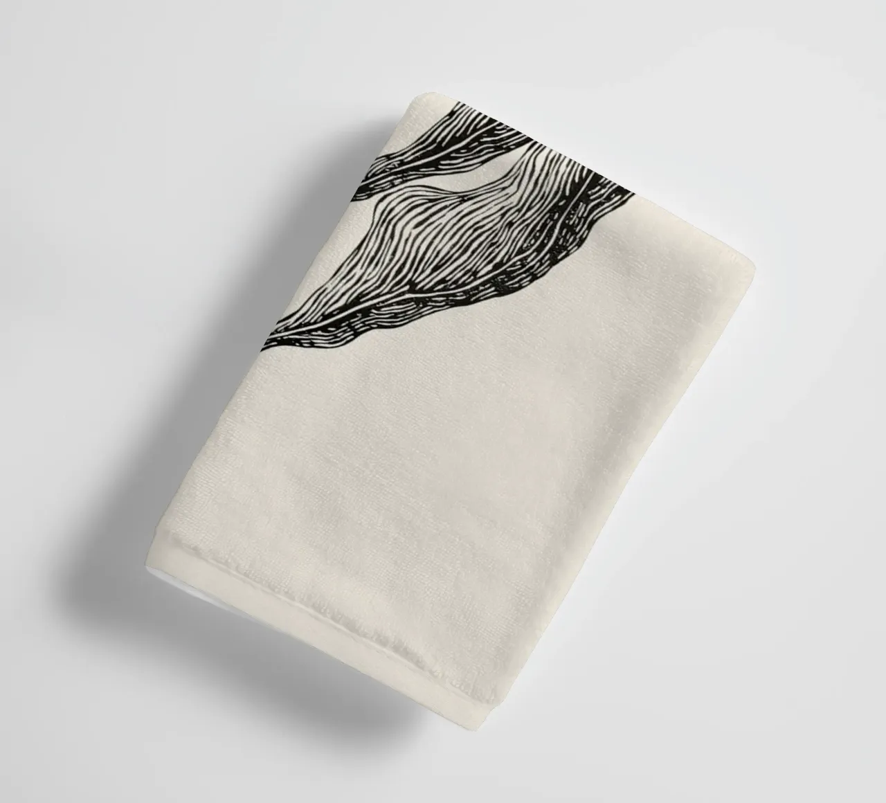 Botanical Poster asciugamano da bagno da Indigo Rain