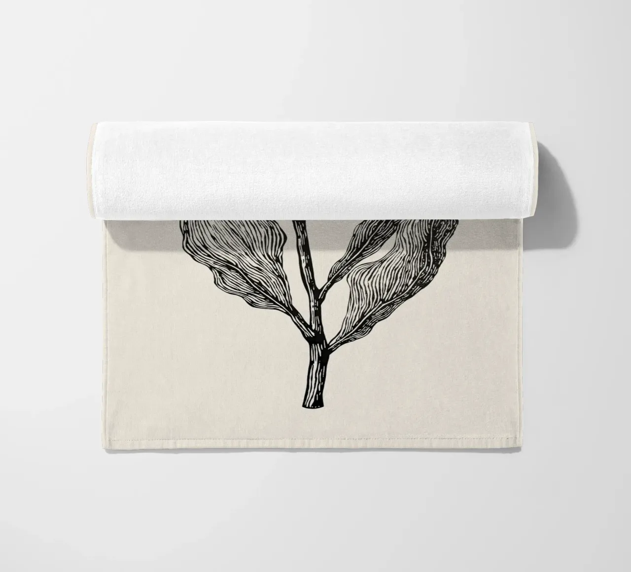 Botanical Poster telo mare da Indigo Rain