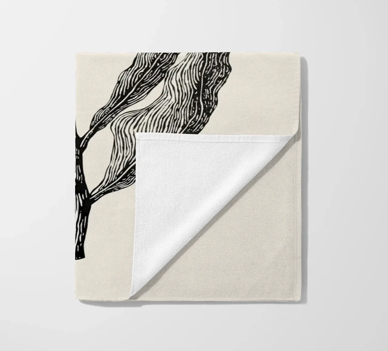 Botanical Poster telo mare da Indigo Rain