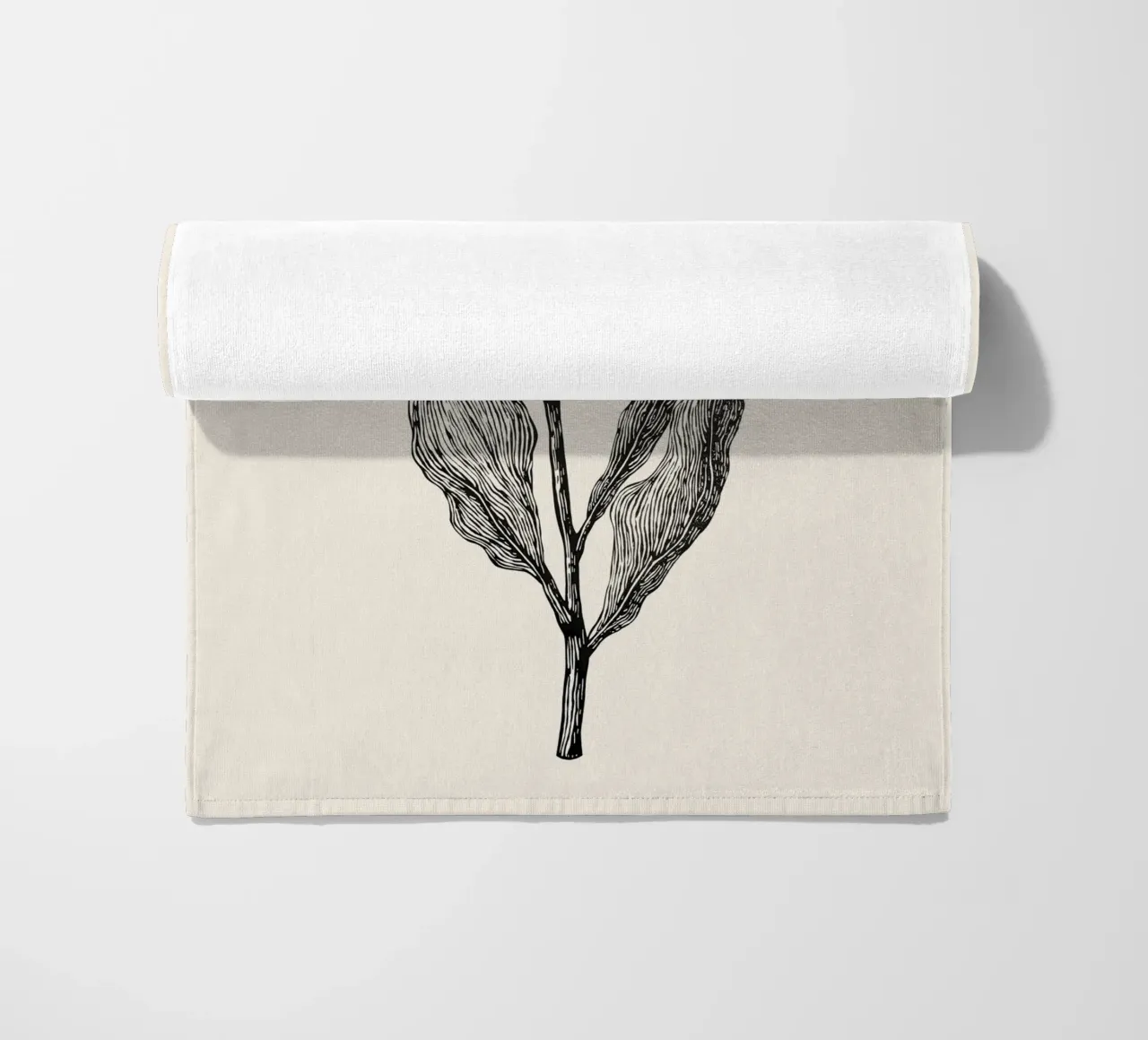 Botanical Poster telo mare da Indigo Rain