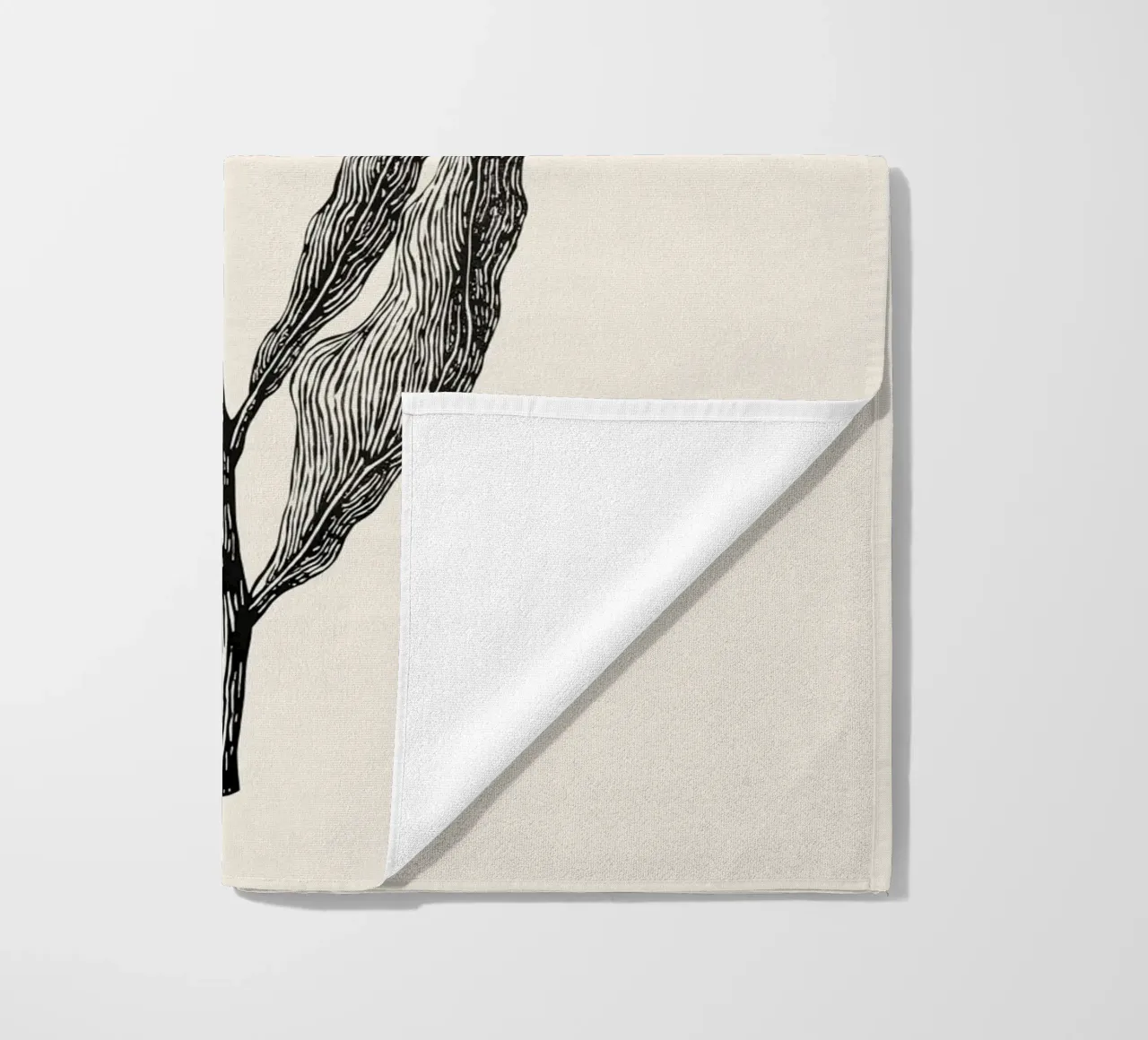 Botanical Poster telo mare da Indigo Rain