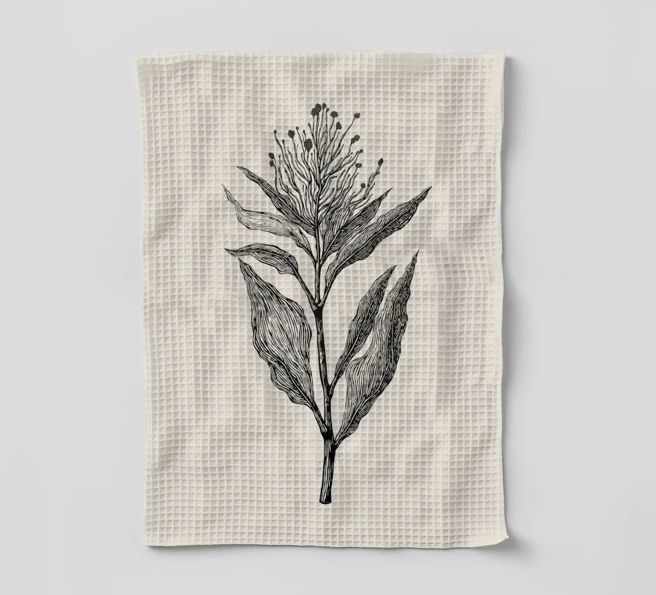 Botanical Poster canovaccio da cucina da Indigo Rain