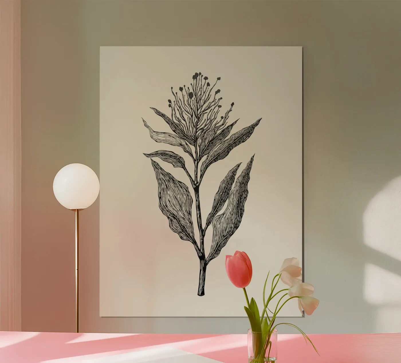 Botanical Poster poster da Indigo Rain