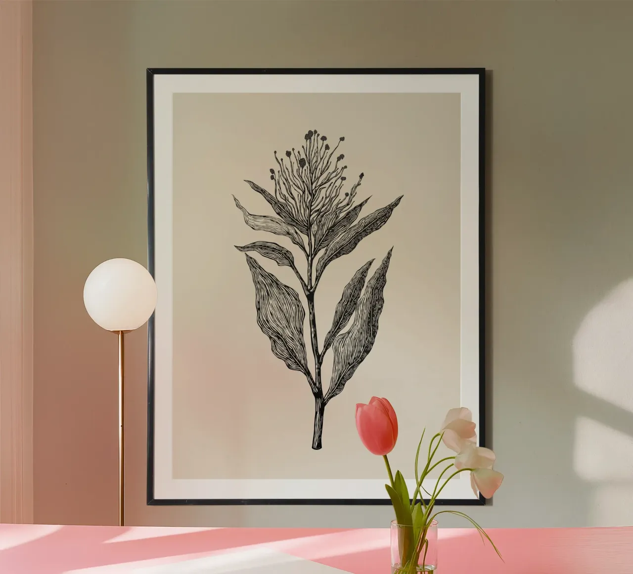 Botanical Poster poster da Indigo Rain