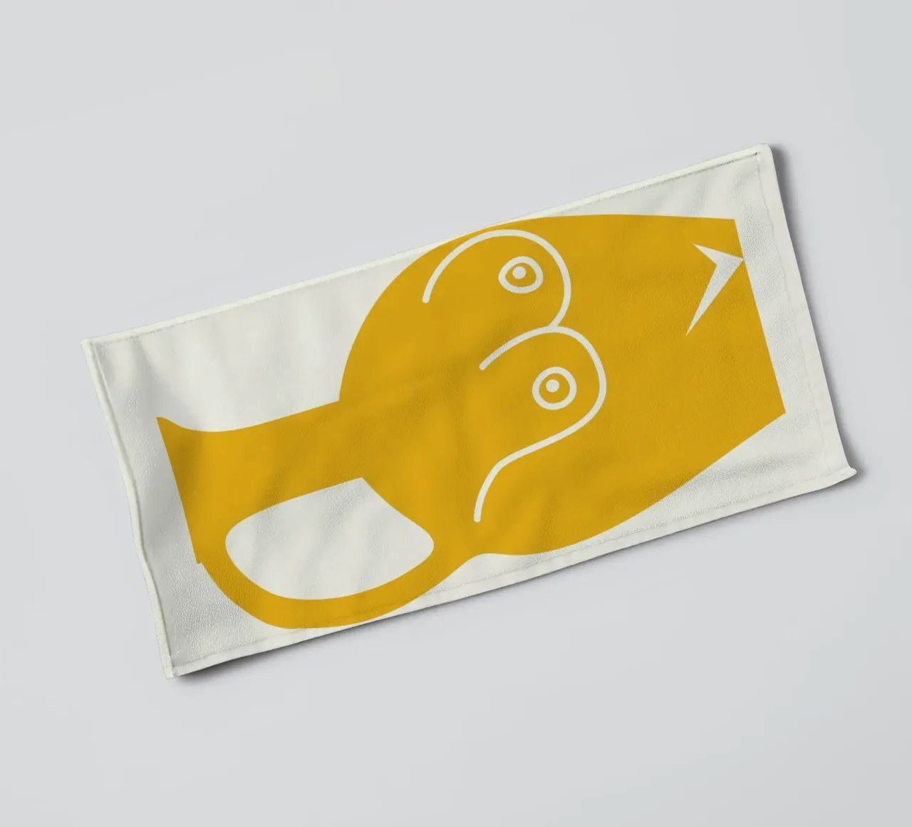 Shape of you 04 towel by Little Dean
