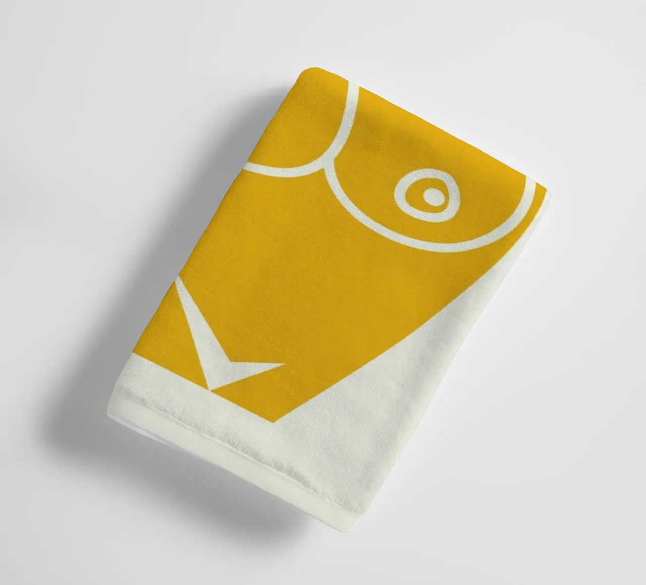 Shape of you 04 towel by Little Dean